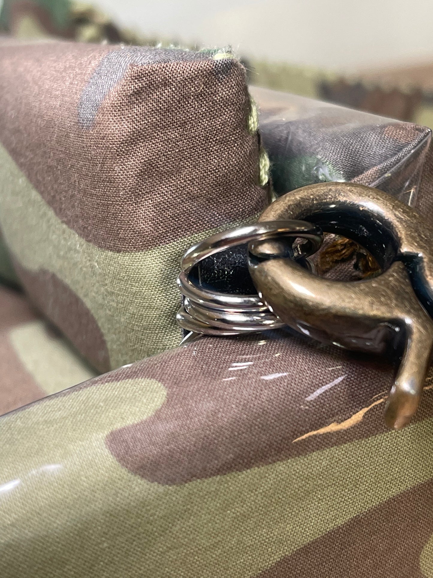 1 of 1 Studded Camo "Loose Change In The Sofa" Bag
