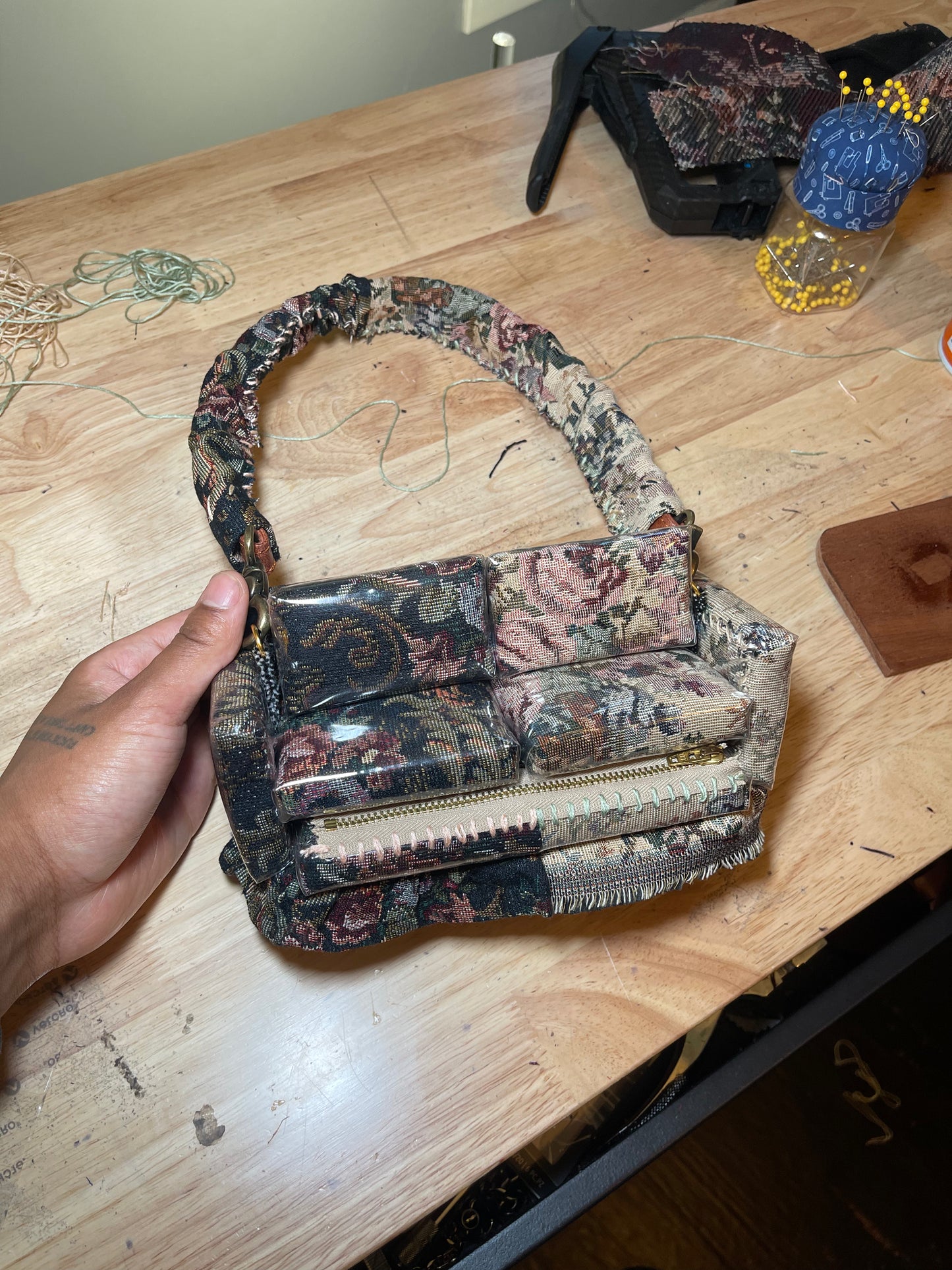 1-of-1 "Two-Tone" Loose Change In 'Grandma's Sofa' Bag