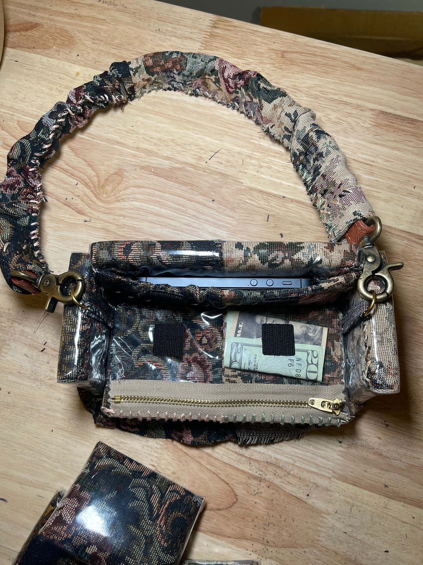 1-of-1 "Two-Tone" Loose Change In 'Grandma's Sofa' Bag