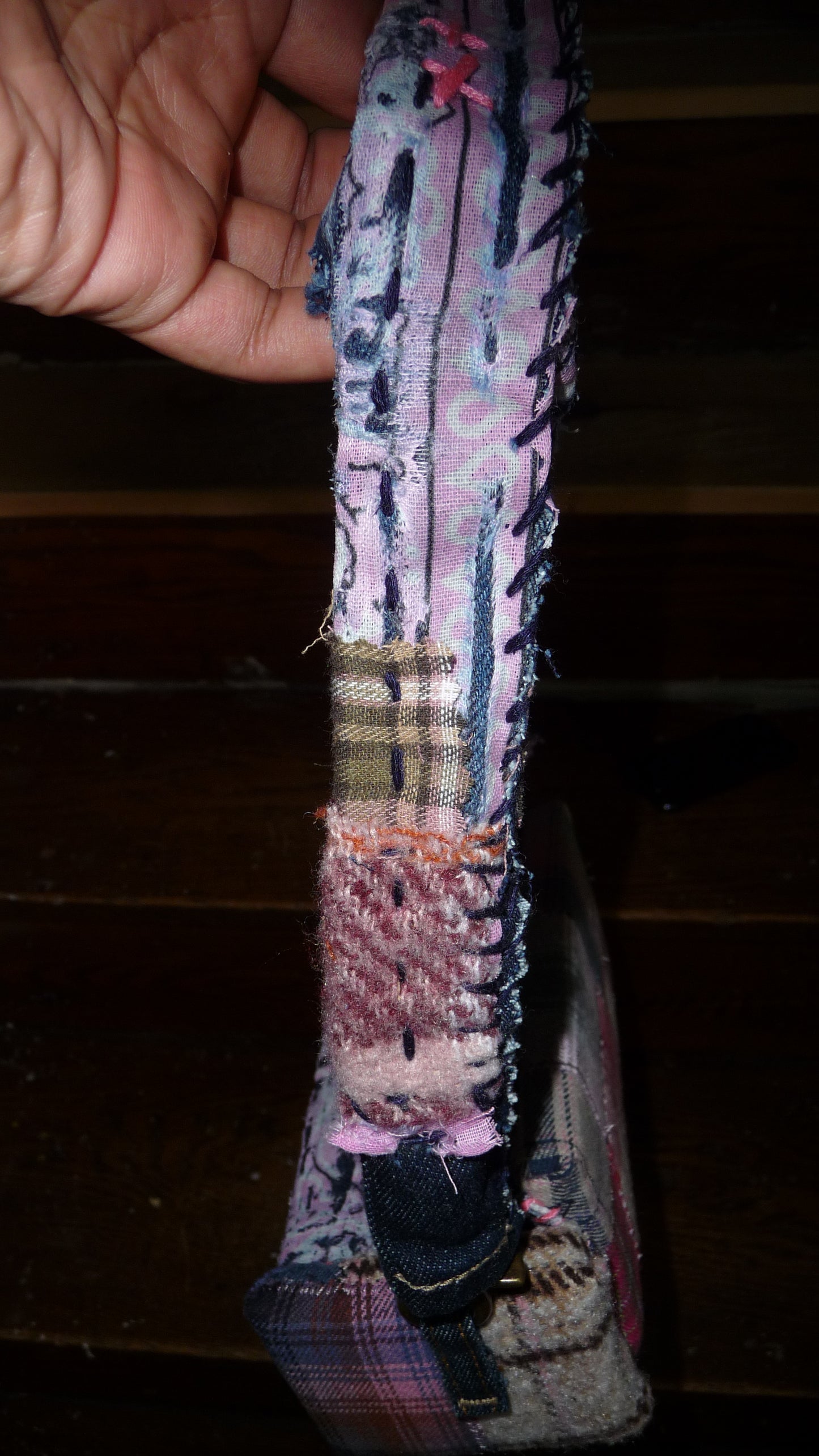 Pink, Patchwork, & Paisley "Loose Change In The Sofa" Bag