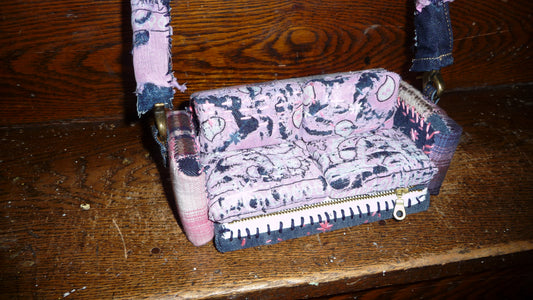 Pink, Patchwork, & Paisley "Loose Change In The Sofa" Bag