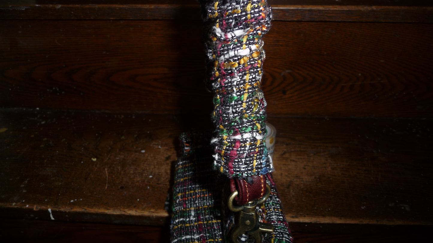 1 of 1 Black Tweed "Loose Change In The Sofa" Bag