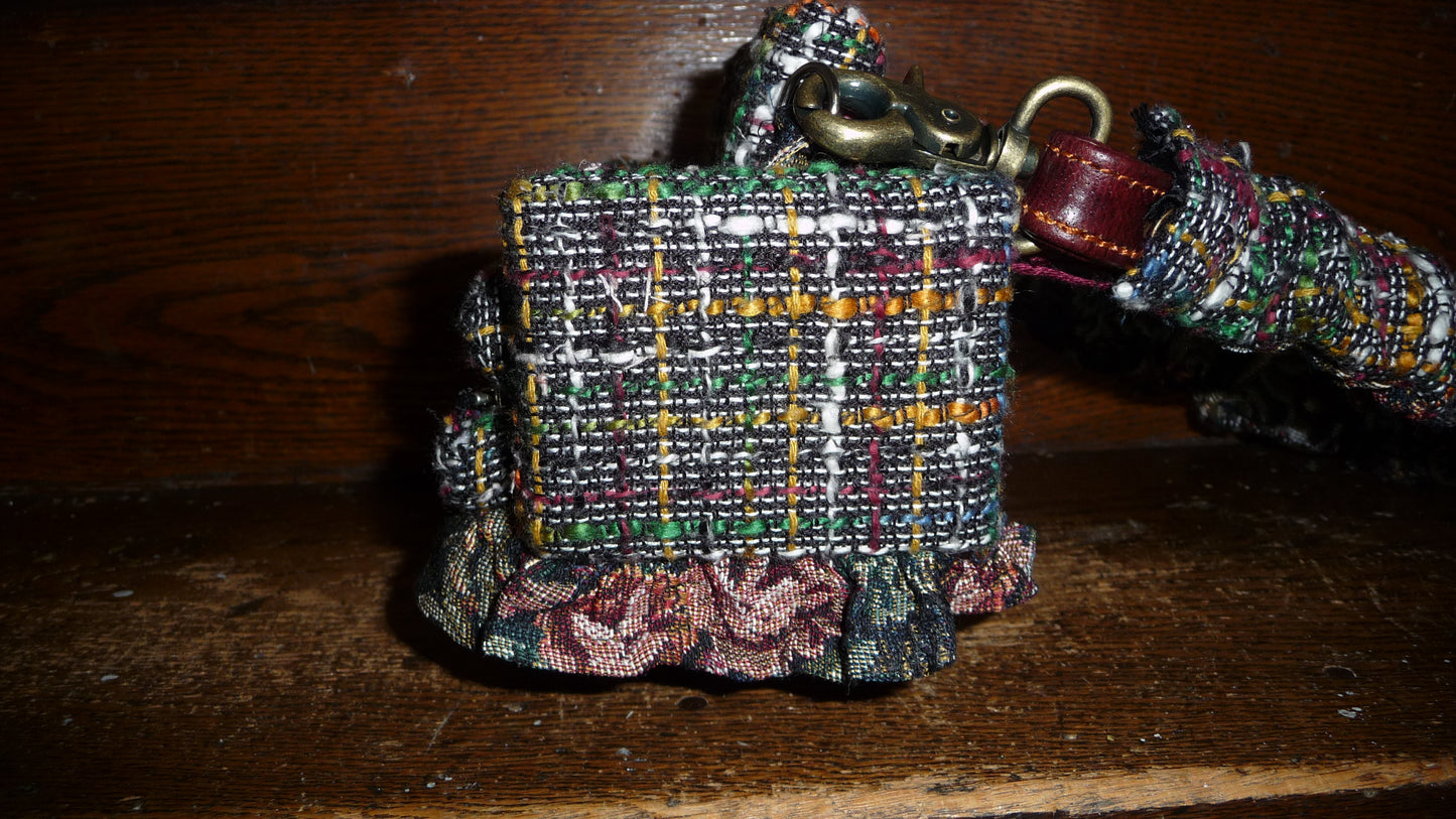 1 of 1 Black Tweed "Loose Change In The Sofa" Bag